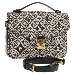 LOUIS VUITTON Monogram Jaguar Pochette Metis MM Bag M57272